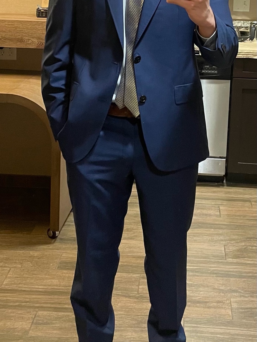 Ted Baker Modern Blue Trim Fit suit